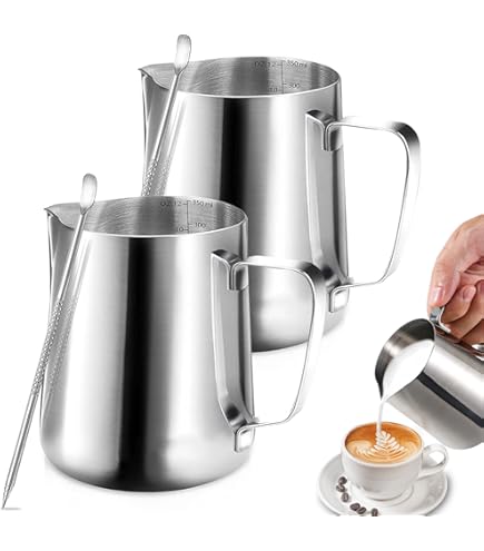 Lattiera In Acciaio Inox Priya Jetstar - 3 Litri Per Latte E Olio - 6
