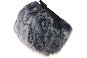 Be In Your Mind Futrzany rejestrator przedniej szyby zamiennik kompatybilny z Zoom H1n/H1 poręczny przenośny cyfrowy rejestrator futrzany mikrofon przednia szyba 10 x 7 cm