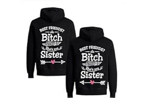 Beste Freunde Damen Pullover Hoodie Best Friends BFF Sister