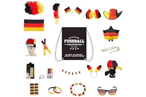 UMOI Ensemble d'articles de fan de l'Allemagne pour le championnat d'Europe 2024 Coupe du Monde d'Europe, Coupe du Monde d'Europe, Fan, Mile, Public View