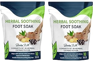 GNAUMORE Herbal Detox Foot Soak Beads,Herbal Detox Cleansing Foot Soak Beads,Relieve Foot Pressure and Improve Sleep,Natural Detoxingherbs Cleansing Foot Soak Beads,Body Detox Foot Soak Beads