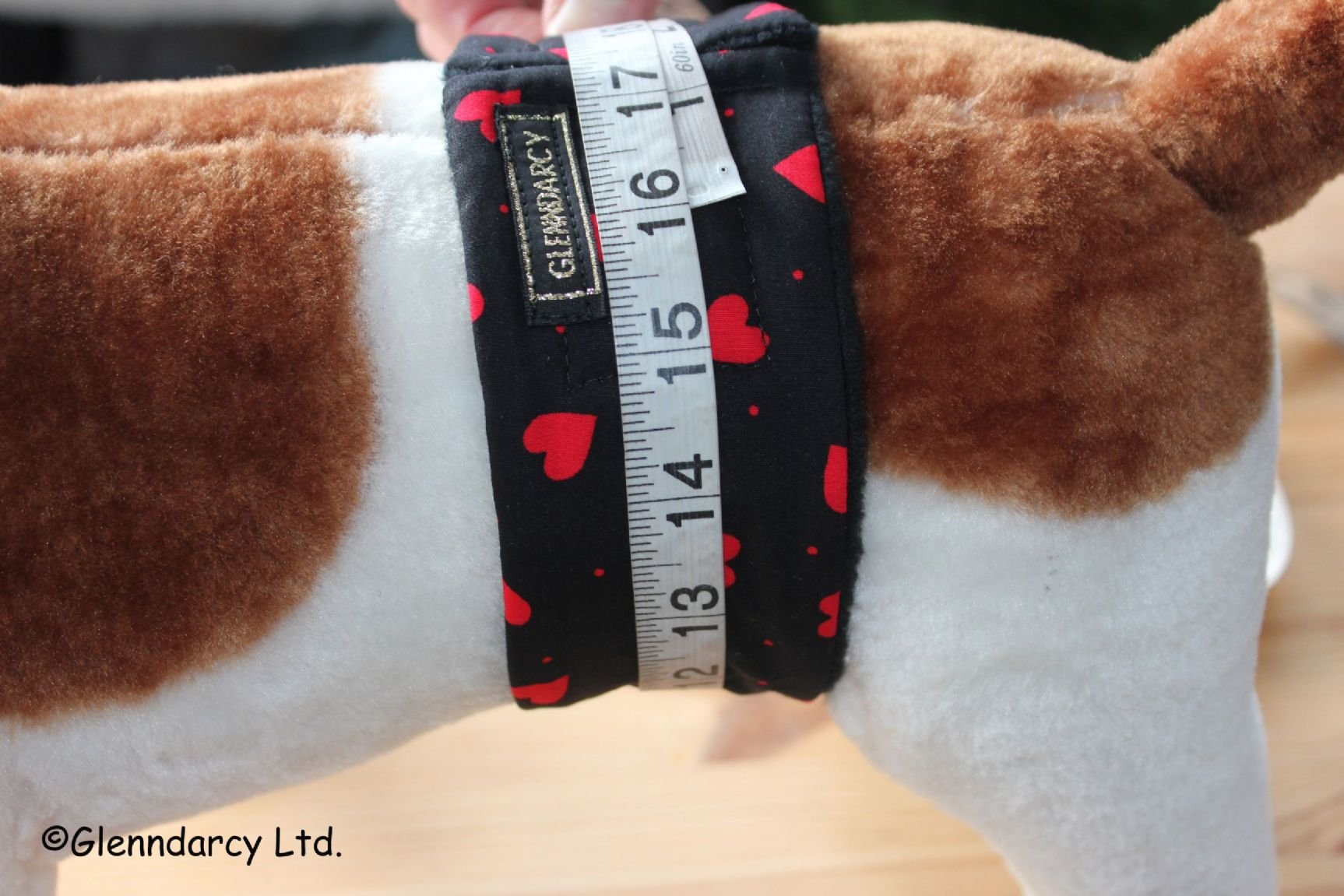 Glenndarcy Male Dog Belly Band Nappy I Urine Incontinence I Azure Large