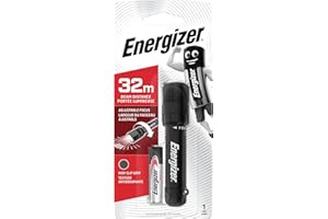 Energizer Lampe de Poche X Focus LED, Lampe Torche avec Faisceau Ajustable, Robuste et Résistante