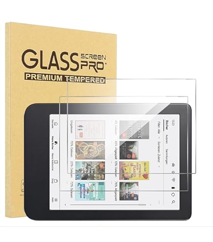 Brotect Glass Screen Protector Film Compatible With Tolino Shine 5 - View #10