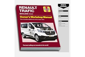 Renault Trafic 2015 to 2019 Diesel: Owners Workshop Manual - Now includes additional online repair data