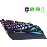 GamePower Calypso V2 RGB Optik Su ve Toza Dayanıklı Mekanik Blue Switch USB DIY Gaming Klavye