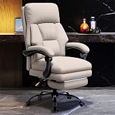 HDHNBA Office Chair with Legrests Executive Chairs with Wheels Gaming Chairs with High Back Ergonomic Reclining and Adjustabl