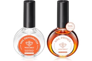 Modelones Uñas Semipermanente, Deshidratador, Primer para Gel, Esmaltes Semipermanentes, Polvo Acrílico, Polygel Constructor Kit para Manicura y Pedicura - 2pcs x30ml