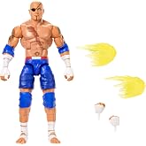 WWE Batista As Sagat x Street Fighter Cross Over Mattel Elite Aksiyon Fig&uuml;rleri ve Aksesuarları, 6 "Oyuncak Koleksiyon Mashup