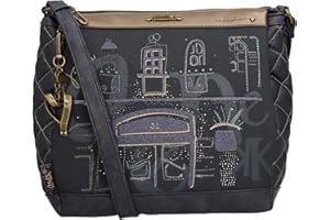 Anekke bolso bandolera Boutique Crossbody Bag Multicolor azul marino