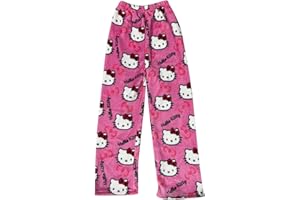 NUOKE Pyjama Hose Halloween Schlafanzug Damen Pyjamas Hosen Lang Flanell Pyjama Hose Damen Schlafhose Weich Kawaii Pyjamas Anime Bequeme Schlafanzughose Frauen Anime Cartoon Casual Herbst-Winter