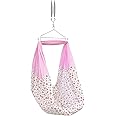 beetot New Born Baby Swing Cradle (Jhula) | Cradle Set with Mosquito Net, Spring, and Triangle Hanger | Weight Capacity up to 20kg | Age from 0-12 Months | Bismark Premium