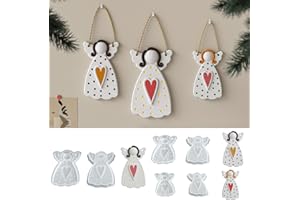 ‎SKEADEX Silikonformen Gießformen Ostern Engel, 3er Silikonform Engel Anhänger Silikonform Ostern Gießform Engel Gips zum Gießen Gießformen Silikon Ostern Silikonformen Frühling Giessform