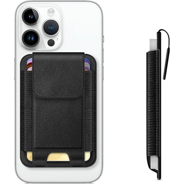 CASEBOT Magsafe Wallet Lila - Magnetischer Kartenhalter Für IPhone 12-16 Serie