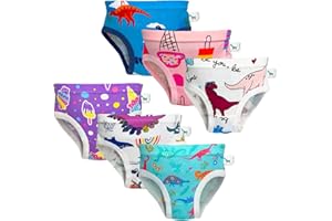 zebricolo Mutandine Bambina 10 Pezzi Casuali 100% Cotone Mutande Bimba 2 Anni Mutande Bimba 2023 Mutande Bambina Intimo Bambina（6&10 Pezzi Casuali ）