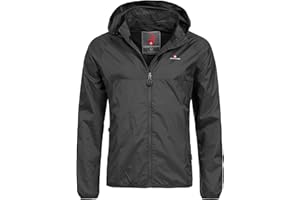 Höhenhorn Rigi Herren Regen Jacke Outdoor Rain Freizeitjacke Kapuze Regenjacke