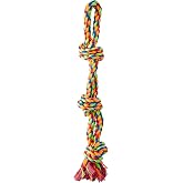 Croci Cotton Bone, KDE Pure Cotton Dog Rope Set with 3 Double Knots, 8 cm, 46 g