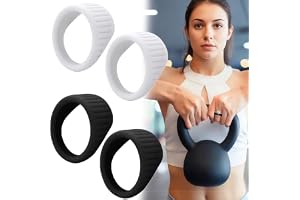 DHER 4 stycken silikonringskydd för ringar (6# 7#) | Flexibelt repskydd ringfodral för sport och vardag, repskyddande silikonring skydd för förlovningsringar vigselringar smycken
