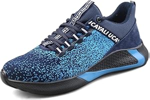 UCAYALI Zapatillas de Seguridad Ligero Zapatos de Trabajo con Punta de Acero para Hombre Mujer Gr.36-48