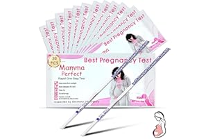 LURELUXE 30 pièces Test De Précoce Grossesse Bandelettes, Emballé Individuellement Tests précoces de grossesse, Détection Rapide Pregnancy test, Utilisation à la maison