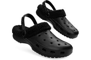 CityComfort Zuecos Invierno con Forro de Sherpa para Hombre - Regalos Hombres