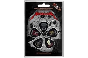 Metallica Guitarras Logo Plectro Pac