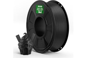 DEEPLEE PETG Pro Filament Black 1kg, 1.75mm PETG 3D Printer Filaments Enhanced Toughness and Weather Resistance, Fit for Most FDM 3D Printers