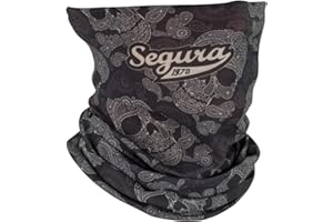 Segura Mixte Keith Tour de cou moto, Noir gris, Taille unique EU