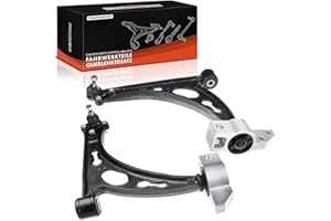 Frankberg 2x Bras de suspension + 4x Rotule de suspension Avant Compatibles avec A3 8P1 Alle Motor 2003-2012 Golf Plus 521 5M1 Alle Motor 2004-2013 Remplacer# 1K0407151AA