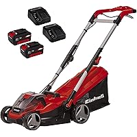 Einhell Akku-Rasenmäher GE-CM 36/34 Li Power X-Change (Li-Ion, 36 V, 33,5 cm Schnittbreite, 5-stufige zentrale…