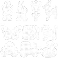 Set Mosaico Hama Pony, Flower & Princess - Pannello Forato Per Creatività Bambini, Motricità Fine - 2