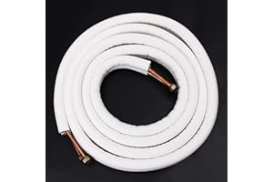Forspero Tubo De Cobre Aislado De 1/2/4 M 1/4 '' 3/8 '' Tubos De Aire Acondicionado Accesorios Par De Tubos De Bobina - 2M