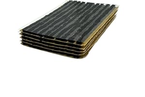 ZERINT TS-135D50 Kit Strumento Recupero Rapido Auto,Riparazione Pneumatici Tubeless,Riparazione di Emergenza Foratura Striscia di Pneumatici per Auto, Moto(3.5× 100mm Marrone 50 Strisce)