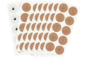 HAMKU 8 Bögen 80 Magnete Akupunkturpflaster Magnetpflaster Akupunktur Magnetische Akupressur Patches für Magnetfeldtherapie Knie Rückenentlastung Erwachsene