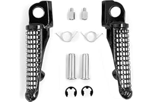 TCMI Kawasaki Motorcycle Footpeg Front Foot Pegs Footrest for Kawasaki Ninja ZX-10R ZX-14 ZX6R ZX9R ZX12R ZX636 EX650 650R KLE650 Z1000SX ZZR1200 GTR1400 ZZR1400