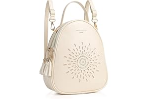APHISON Small Backpacks for Women, Fashion Backpack Vegan Leather Mini Backpack Ladies Purse Bag Lightweight Shoulder Bag Handbags Cute Daypack Teen Girls