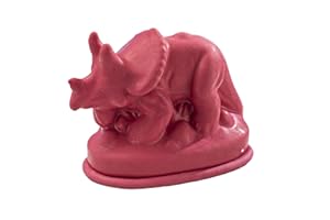 Glorex 309-Moule 3D, Motif : Triceratops, env. 7,5 x 6 x 5 cm, Moule en Latex Stable et fidèle aux détails, à Verser, réutilisable, 6 2703 309
