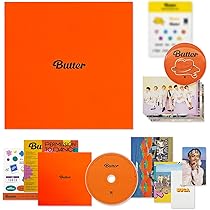 BTS Album - [ BUTTER ] (PHEACHES Ver.) CD-R + Photobook + Lyric
