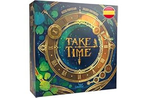 Asmodee Take Time, Juego cooperativo de deducción para 2 a 4 Jugadores a Partir de 10 años, Juego estratégico y dinámico, partidas de 25 Minutos, versión española