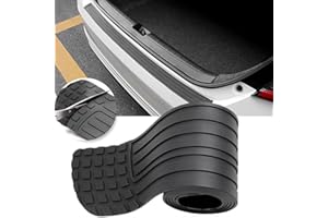 ANYUAN BOY Protezione in Gomma per Paraurti Auto,104 cm x8.5 cm Protezione Paraurti Posteriore, Paracolpi Paraurti Posteriore Nastro per Auto, SUV, con Salviette Umidificate