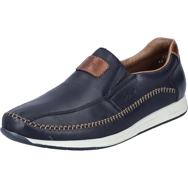 Rieker Heren 09557 Slipper, Zwart, 45 EU, zwart, 45 EU