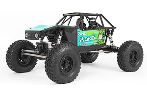 Axial 1/10 Capra 1.9 Unlimited 4WD Trail Buggy Cepillado RTR RC Crawler, Color Verde (AXI03000BT2)