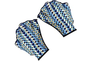 FOWAY Gants Aquatiques Gants De Natation Gants De Plongée Pagaies De Natation pour La Main, Pagaies À Main pour Entraînement De Natation Gants Palmés De Natation pour Fitness Aquatique Entraînement
