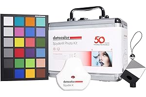 Datacolor Spyder X Photo Kit - Kit fotográfico Spyder X, de Herramientas fotográficas Compacto para una gestión precisa del Color