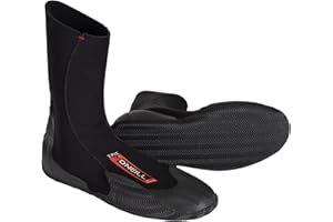 O'NEILL O';Neill Epic 3mm runden Zehen - Schwarz - Leicht - Unisex - Leichter Doppelschicht aus flüssigem Schaum