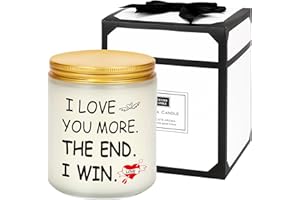 MESTECTPET Valentine's Day Gift for Her Him, Anniversary Candle Gifts for Husband Wife, Romantic Idea Birthday I Love You Gift for Girlfriend Boyfriend Fiancee Fiance (Rose Sandalwood Scent)