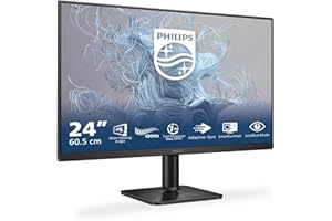 ‎PHILIPS Philips 24E2N1110– 24-Zoll-Full-HD-Monitor, 120 Hz, Adaptive Sync. (1920x1080, 1x D-Sub, 1x HDMI 1.4) schwarz