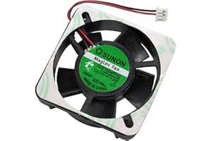 Fan 12V DC 1,2W 40x40x10mm 13,5m³/h 7000U/Min 13,5m³/h SUNON KDE1204PFV2