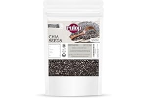 Rulop Chia Seeds 500g - Raw Natural and Vegan Chia Seeds Packed with Protien and High in Fibre