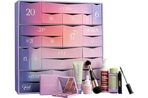 SUBCOM SOLUTIONS GMBH Pink Box Premium Adventskalender 2025 | 24 trendige & hochwertige Beautyprodukte im Wert von über 580 € | Der exklusive Beauty Adventskalender für junge Frauen mit Beauty-Leidenschaft